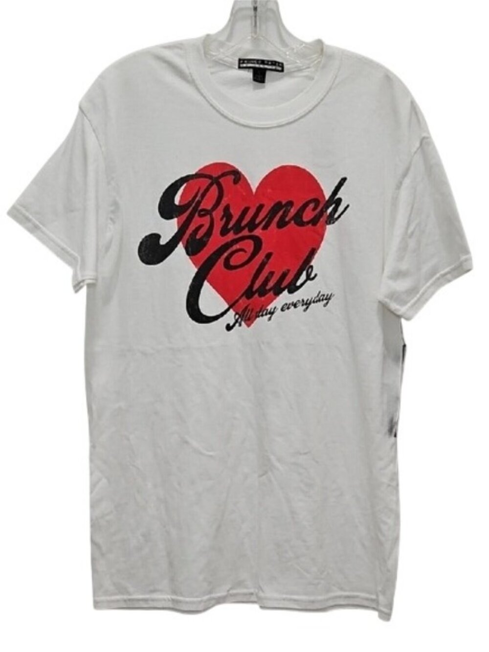 Prince Peter Collection Small Brunch Club All Day Everyday Graphic T-shirt Heart